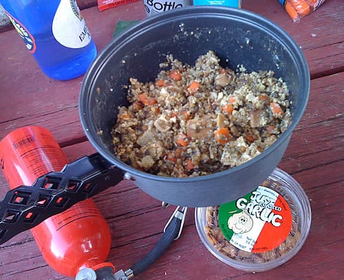 Lentils, Tofu, and Whole Wheat Couscous - Eating Rules