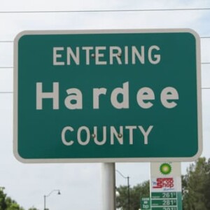 Entering Hardee County