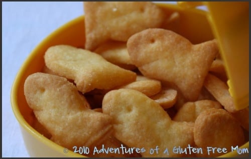 Gluten Free Goldfish Crackers