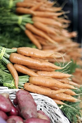 Carrots and New Potatoes