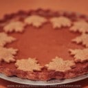 Maple Spiced Pumpkin Pie with 100% Whole Wheat Crust