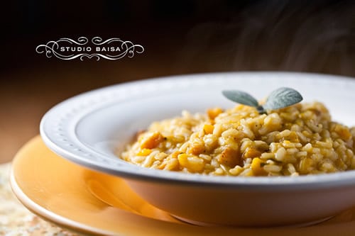 Risotto with Butternut Squash and Sage