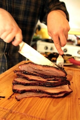 Slicing Steak