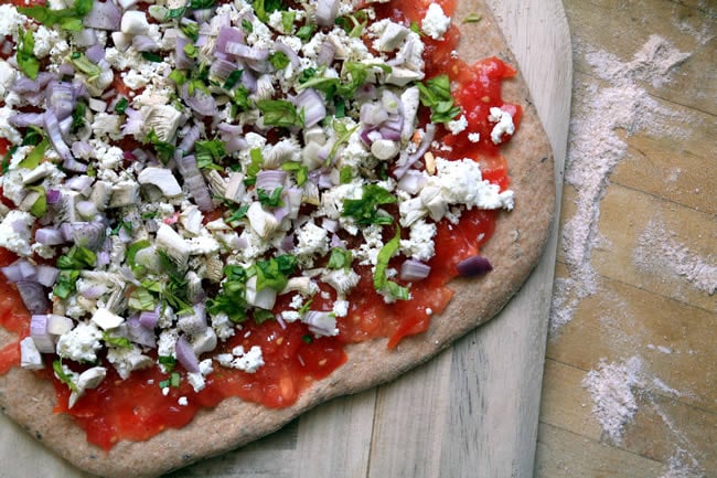 Healthy Homemade Whole Wheat Pizza Dough