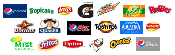 Pepsico Brand Logos