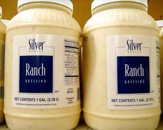 Avoid ranch dressing on your salad