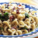 Unprocessed - and Organic - on a Budget (and Fusilli with Chard & Bacon)