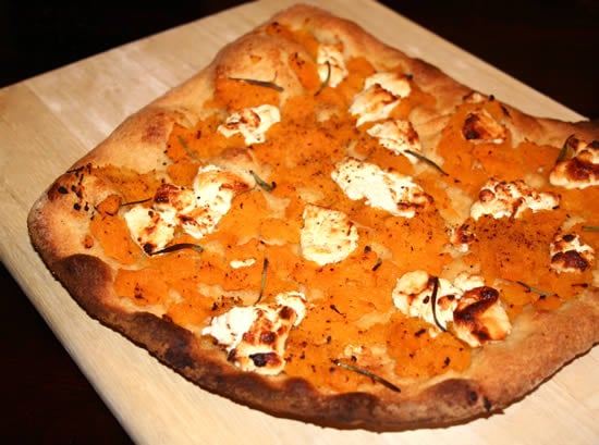 Grind Your Own Grains for Butternut Squash Pizza