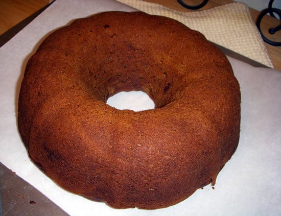 Gluten-Free Pumpkin-Applesauce Bundt Cake