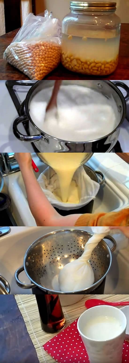 How to make soymilk