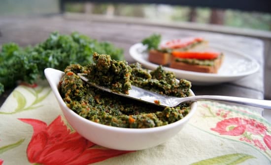 Kale & Red Pepper Pesto
