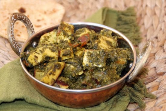 Kale Spinach Paneer Recipe