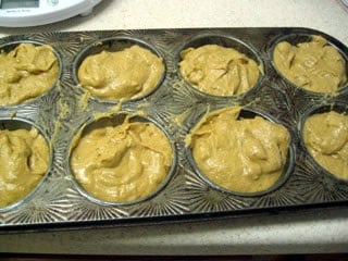 Making Gluten-Free Pumpkin Pecan Muffins