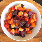 Sukkot Unprocessed (Roasted Root Vegetables)