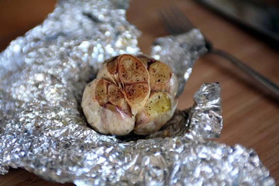 Whole Roasted Garlic