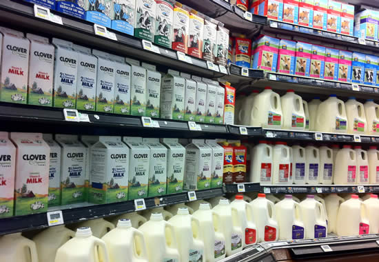 Choosing what type of milk to drink