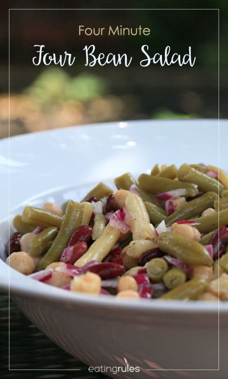 Simple Four Bean Salad Recipe