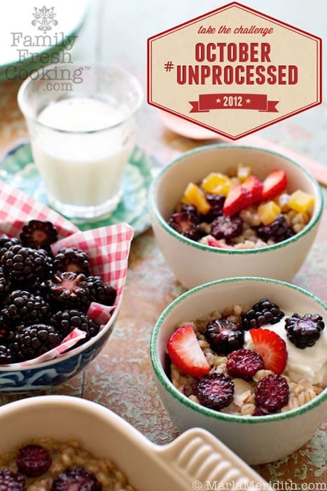 Blackberry Barley Breakfast Bake