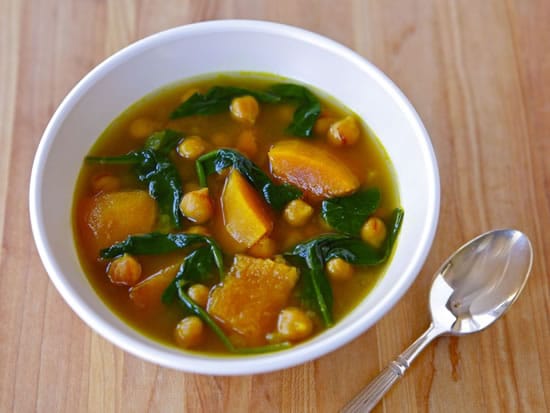 Butternut Squash and Chickpea Soup