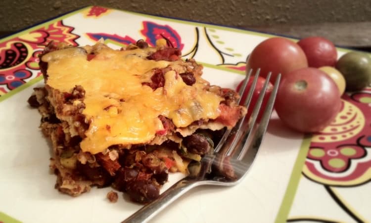 Black Bean and Quinoa Enchiladas (and how eating unprocessed helped me lose 100 pounds)