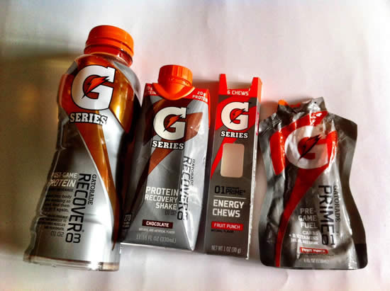 Gatorade samples