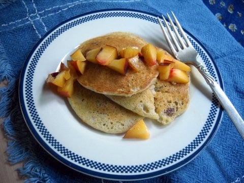 Gluten-Free Buttermilk Buckwheat Pecan Pancakes