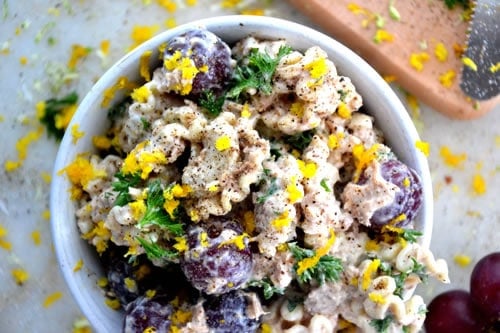 How Eating Clean Changed My Life (and Gluten-Free Grape 'n' Chive Pasta Salad)