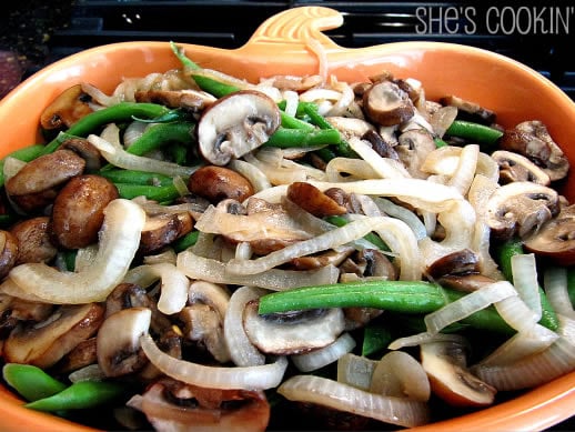 Mushroom, Green Bean Casserole Redux