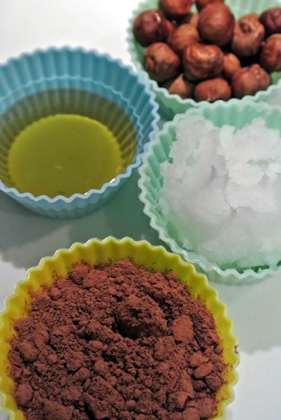 Homemade Chocolate Ingredients