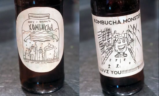 Fun Kombucha Bottle Labels