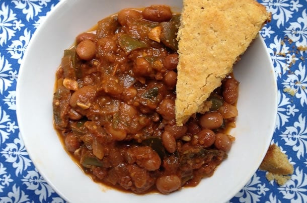 Homegrown Vegetarian Chili