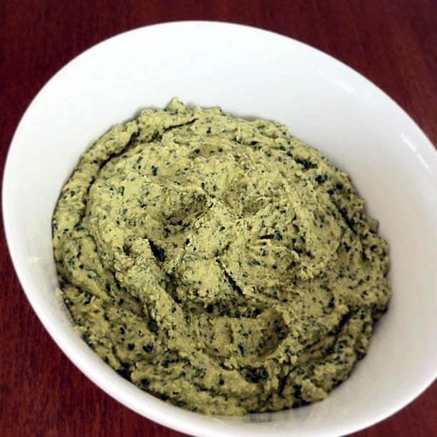 Kale and Garlic Hummus