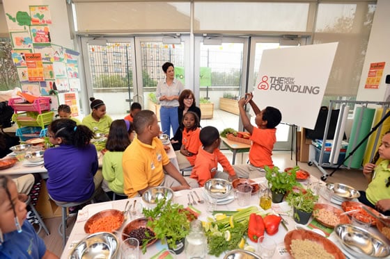 Food Day gets kids Cooking