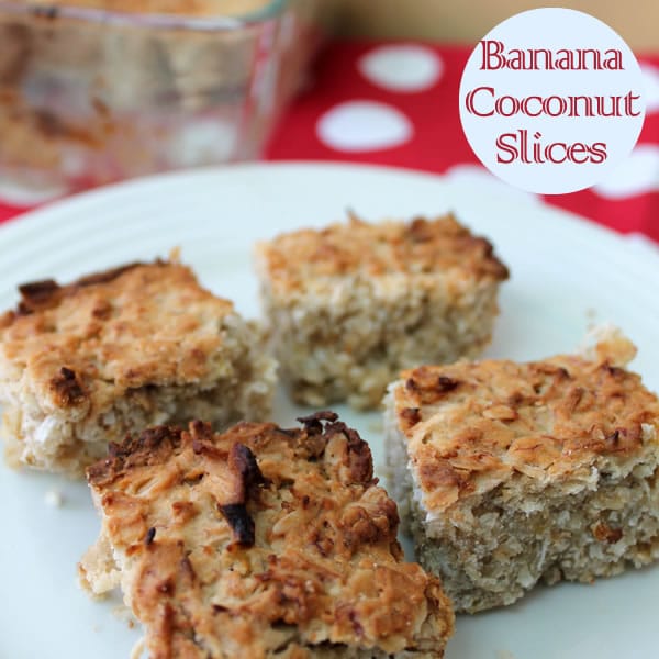 Banana & Coconut Slices