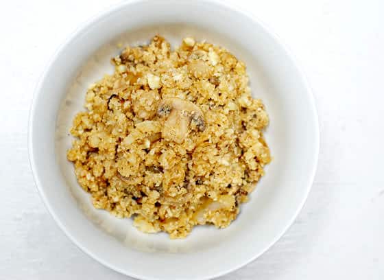 Cauliflower Fried "Rice"