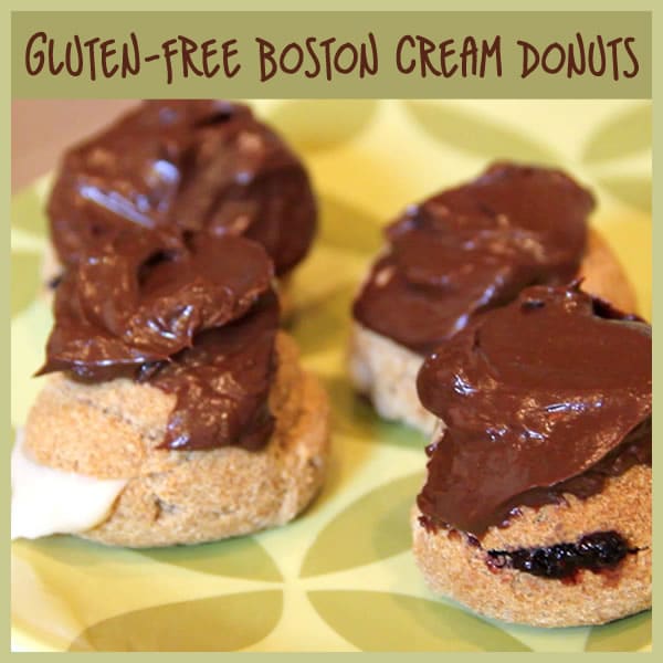 Gluten-Free Boston Cream Donuts