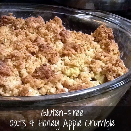 The Top Ten Gluten-Free Misconceptions and Pitfalls, plus Oats & Honey Apple Crumble