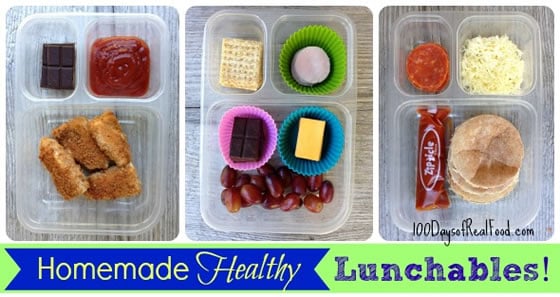 Homemade Healthier Lunchables