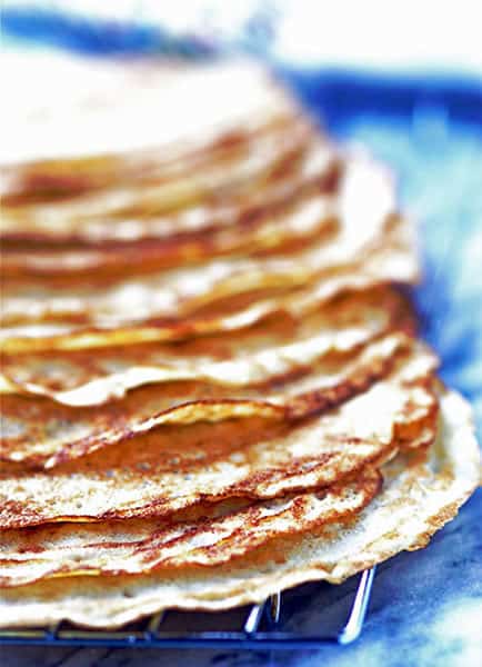 Whole Wheat Pastry Flour Crepes