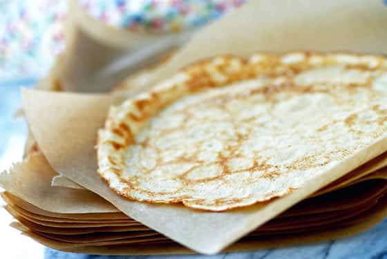 Whole Wheat Pastry Flour Crepes