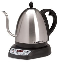 Variable Temperature Electric Kettle with Gooseneck Spout