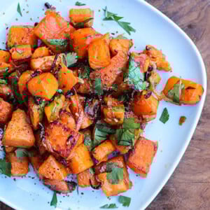 Sweet Potato with Chile and Lime
