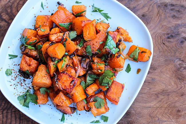 Where Are YOU On Your NOURISH Evolution? (and Sautéed Sweet Potatoes with Shallot, Chile, and Lime)