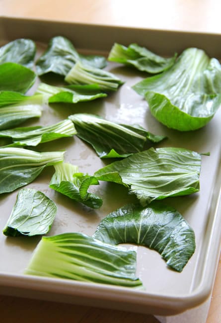 Bok Choy Chips