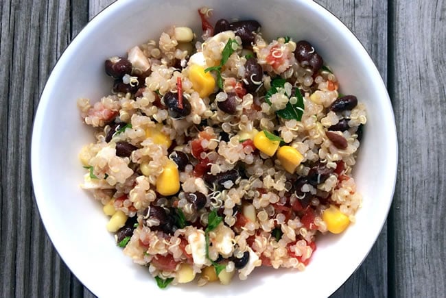 Quinoa Burrito Bowl