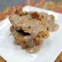 Healthier Holidays: Sage Cornbread Stuffing with Mushroom Gravy