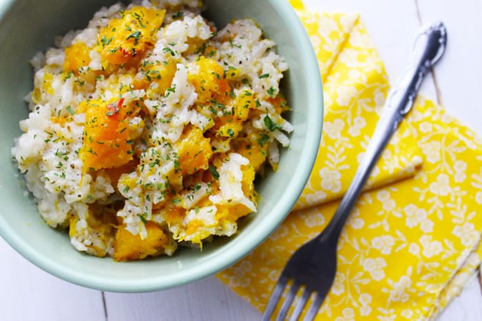 Pressure cooker pumpkin discount risotto