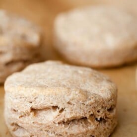 Whole Wheat Biscuits from 100 Days of Real Food