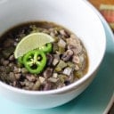The Beauty of Dry Beans -- and Black & White Orca Bean Chili