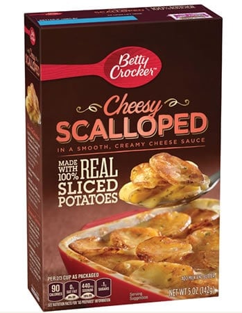 Betty Crocker Cheesy Scalloped Potatoes